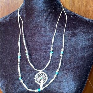 Dreamcatcher necklace